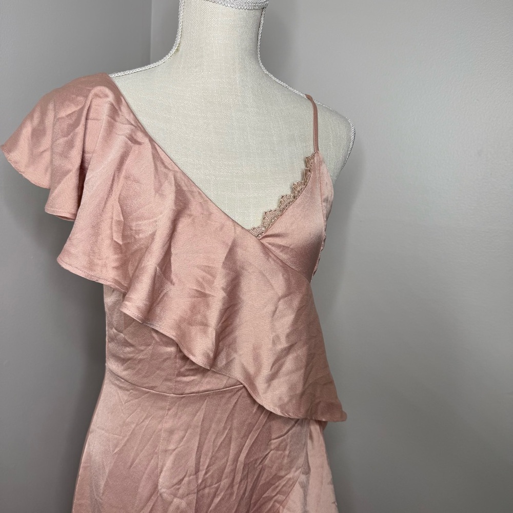 Gianni Bini Asymmetrical Pink Dress - Picture 3 of 8